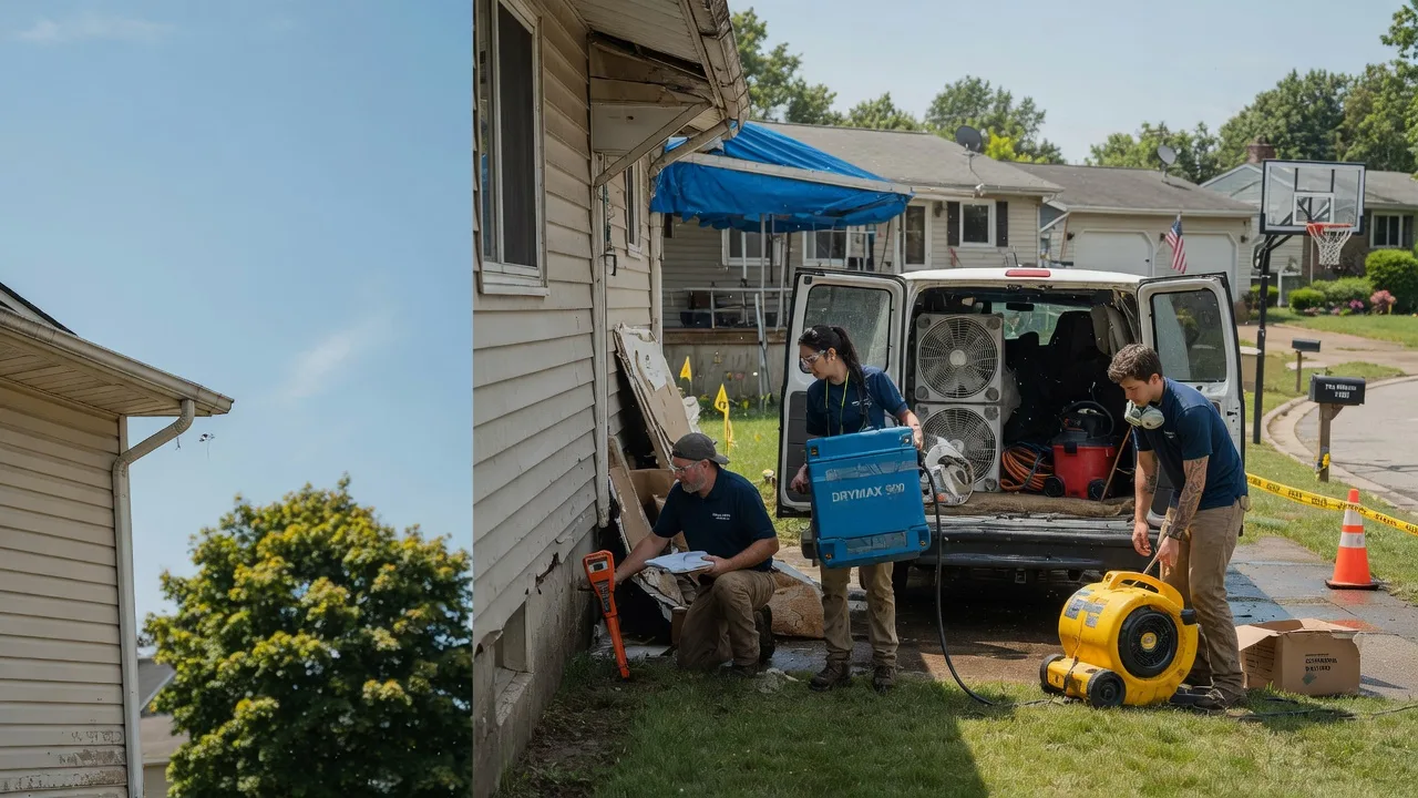 Ceiling Leak Cleanup in Springville, IA near me